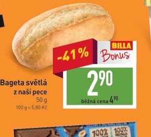 Bageta světlá z naší pece