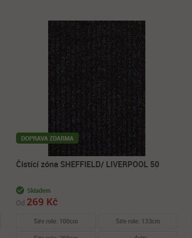 Čistící zóna SHEFFIELD/ LIVERPOOL 50 - Breno koberce akcniletaky.com