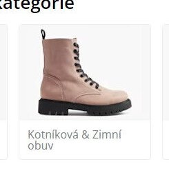 Kotníková & Zimní obuv