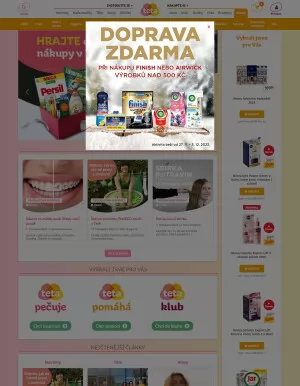 akční leták Teta drogerie 29.11.2023-5.12.2023