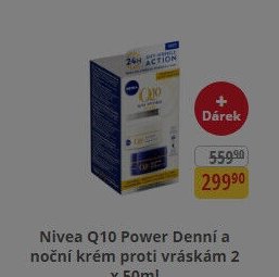 Nivea Q10 Power Denní a noční krém proti vráskám 2 x 50ml