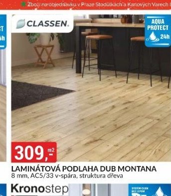 LAMINÁTOVÁ PODLAHA DUB MONTANA