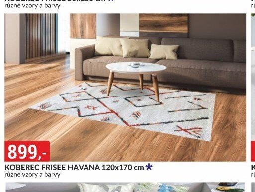 KOBEREC FRISEE HAVANA 120x170 cm
