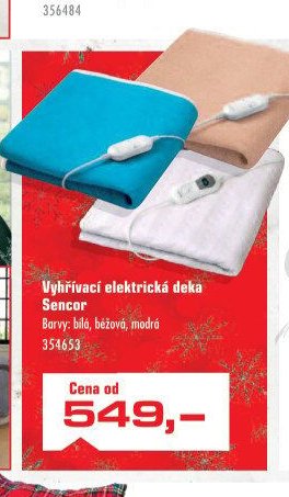 Vyhřívací elektrická deka Sencor - UNI HOBBY akcniletaky.com