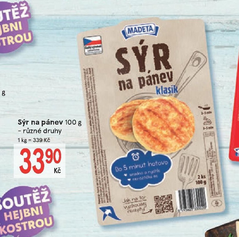 Sýr na pánev 100 g