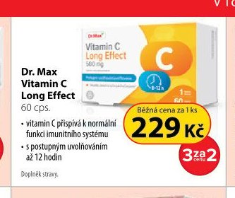 Dr. Max Vitamin C Long Effect 60 cps.