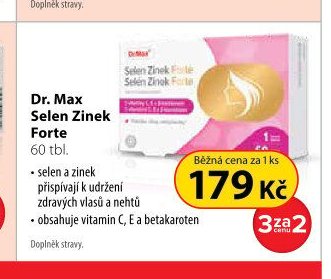 Dr. Max Selen Zinek Forte 60 tbl.