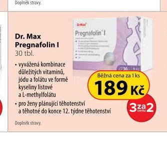 Dr. Max Pregnafolin I 30 tbl.