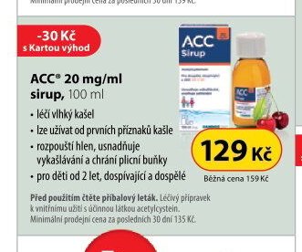 ACC 20 mg/ml sirup