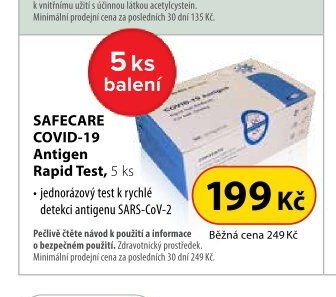 SAFECARE COVID-19 Antigen Rapid Test
