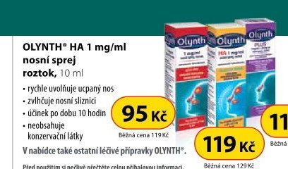 Olynth HA 1 mg/ml nosní sprej