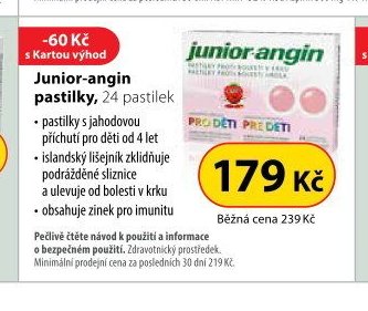 Junior-angin pastilky