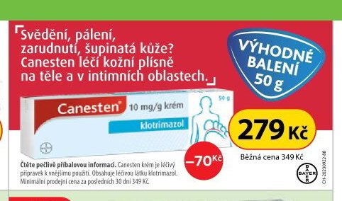 Canesten 10 mg/g krém