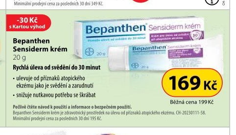 Bepanthen Sensiderm krém, 20 g
