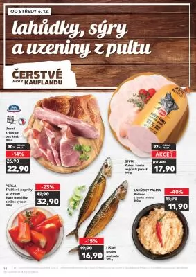 akční leták Kaufland 6.12.2023-12.12.2023