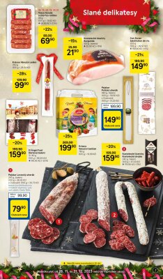 akční leták Tesco 4.12.2023-31.12.2023