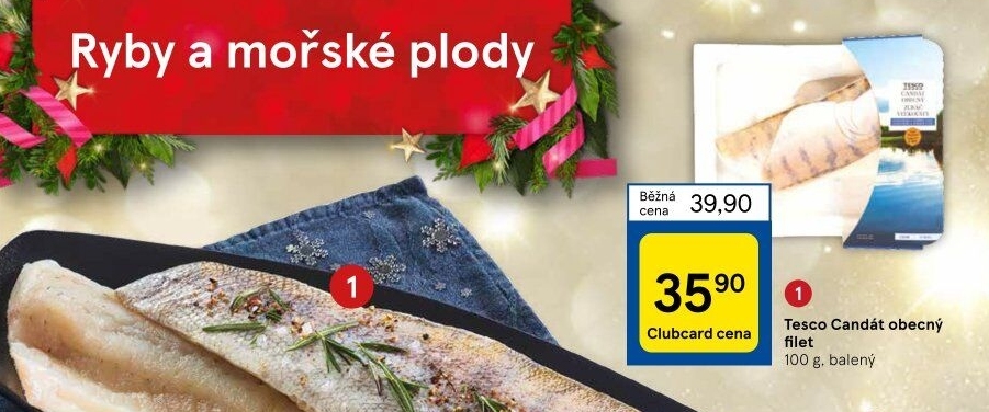 Candát obecný filety Tesco