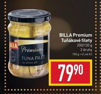 BILLA Premium Tuňákové filety