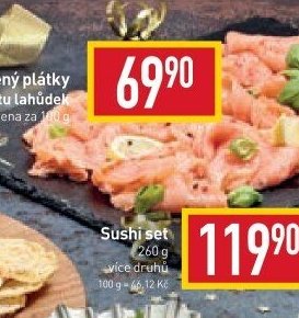 Losos uzený plátky