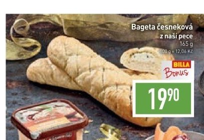 Bageta česneková