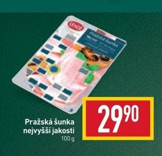 Pražská šunka nejvyšší jakosti