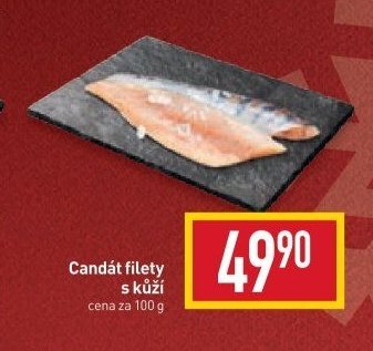 Candát filety s kůží