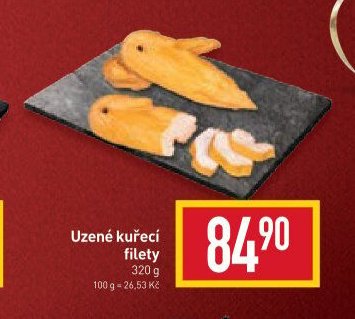 Uzené kuřecí filety