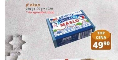 Jihočeské máslo 250 g