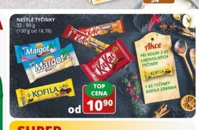 Nestlé tyčinky