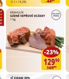 Krahulík uzené vepřové ocásky 1 kg