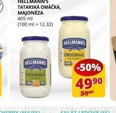 Hellmann's tatarská omáčka, majonéza 405 ml