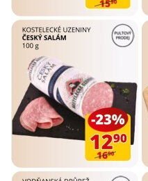 KOSTELECKÉ UZENINY ČESKÝ SALÁM
