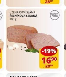 UZENÁŘSTVÍ SLÁMA ŘEZNÍKOVA SEKANÁ
