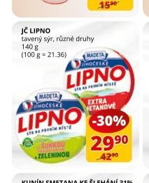 JČ LIPNO TAVENÝ SÝR