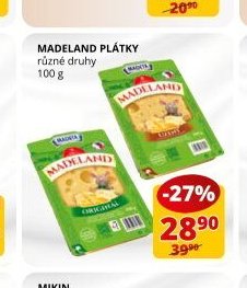 MADELAND PLÁTKY
