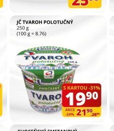 JČ TVAROH POLOTUČNÝ