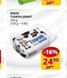 MIKIN TVAROH JEMNÝ