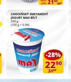 CHOCEŇSKÝ SMETANOVÝ JOGURT