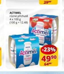 ACTIMEL RŮZNÉ PŘÍCHUTĚ