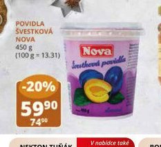Povidla švestková Nova 450 g