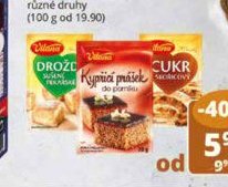 Vitana na pečení různé druhy