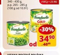 Bonduelle hrášek, kukuřice, Bon Menu Mexicana 340-430 g