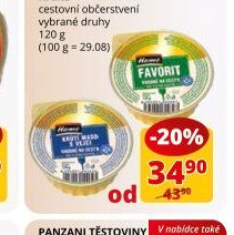 Hamé cestovní občerstvení 120 g
