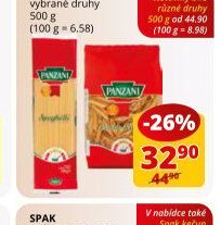 Panzani těstoviny červené 500 g