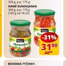 Hamé moravanka 330 g / kunovjanka 340 g