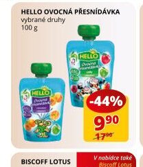 HELLO OVOCNÁ PŘESNÍDÁVKA