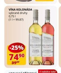 VÍNA KOLONÁDA