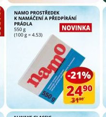Namo prostředek na namáčení a předpírání prádla
