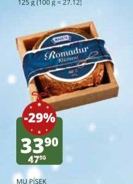 Romadur Klášterní sýr 60%