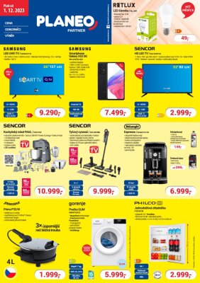 akční leták Planeo 1.12.2023-7.12.2023